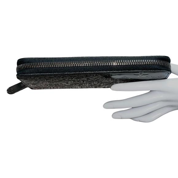 🖤 Louis Vuitton Black Monogram Vernis Zippy Wallet - Picture 2 of 8